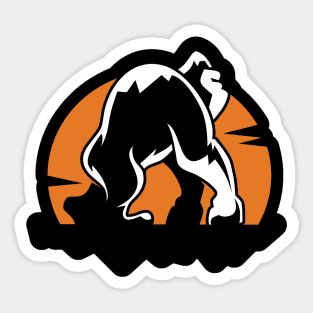 Rampage Gorilla Sticker